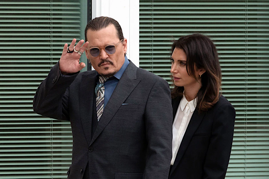 Johnny Depp vor dem Gericht in den USA. Das Bild stammt vom 25. Mai 2022.