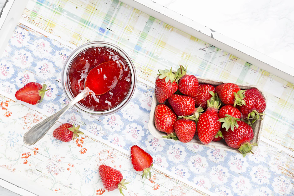 Erdbeermarmelade ist schnell gekocht - und ein schönes Geschenk. Mit diesem Rezept gelingt der fruchtige Aufstrich garantiert!