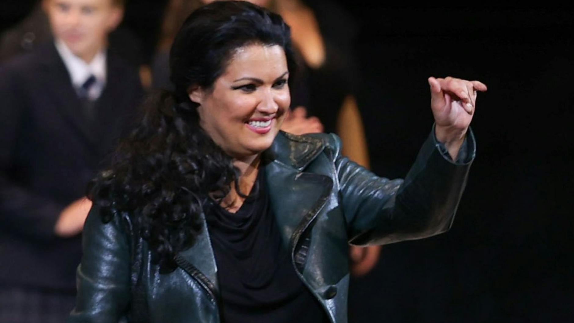 Die russische Sopranistin Anna Netrebko