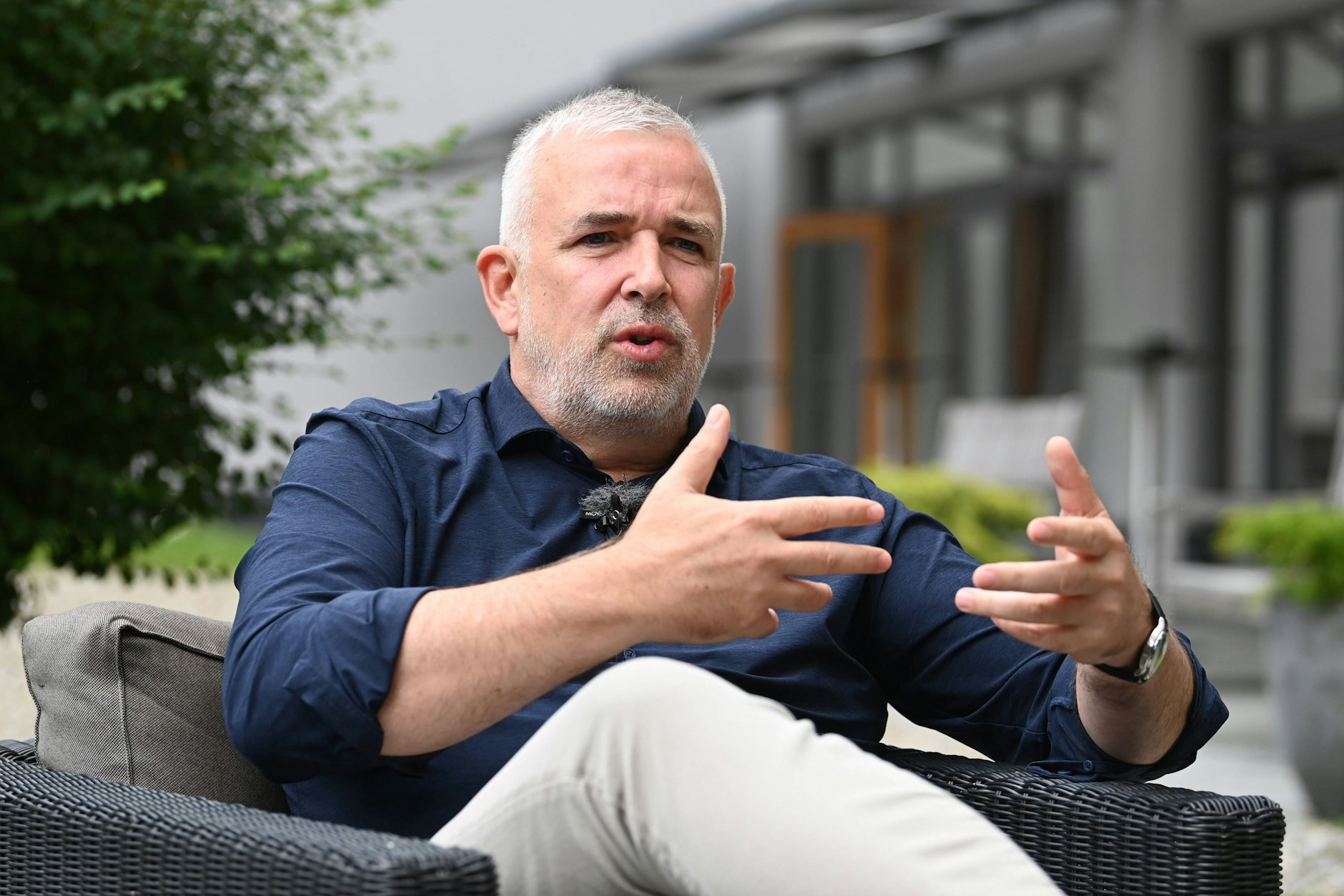 Freut sich auf den baldigen Baubeginn der Alten Försterei: Unions Präsident Dirk Zingler.