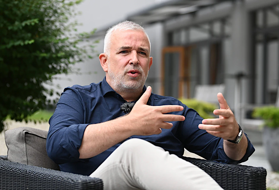 Freut sich auf den baldigen Baubeginn der Alten Försterei: Unions Präsident Dirk Zingler.