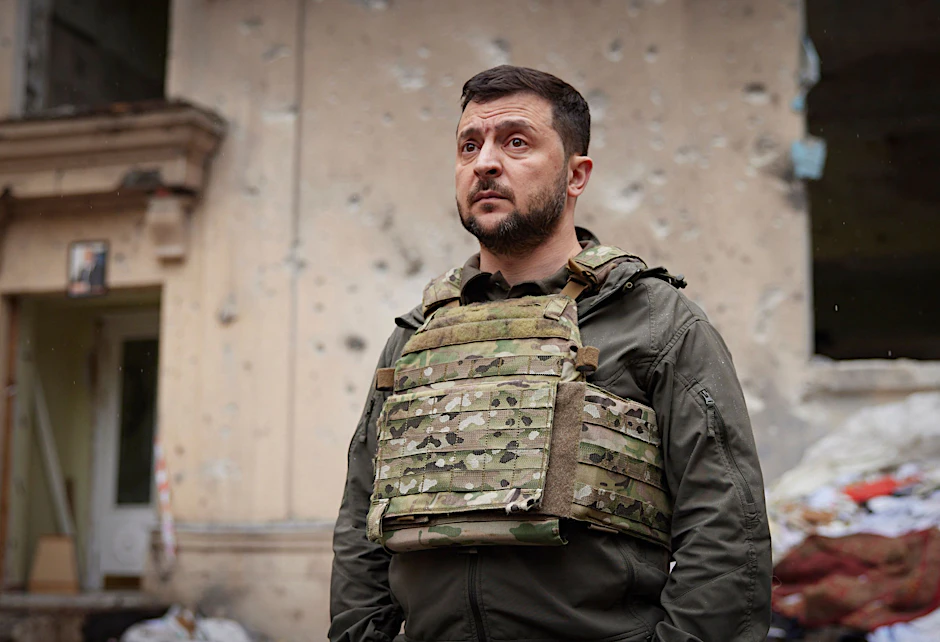 Es war der erste Besuch von Präsident Selenskyj im Osten der Ukraine seit dem Beginn der russischen Invasion am 24. Februar.