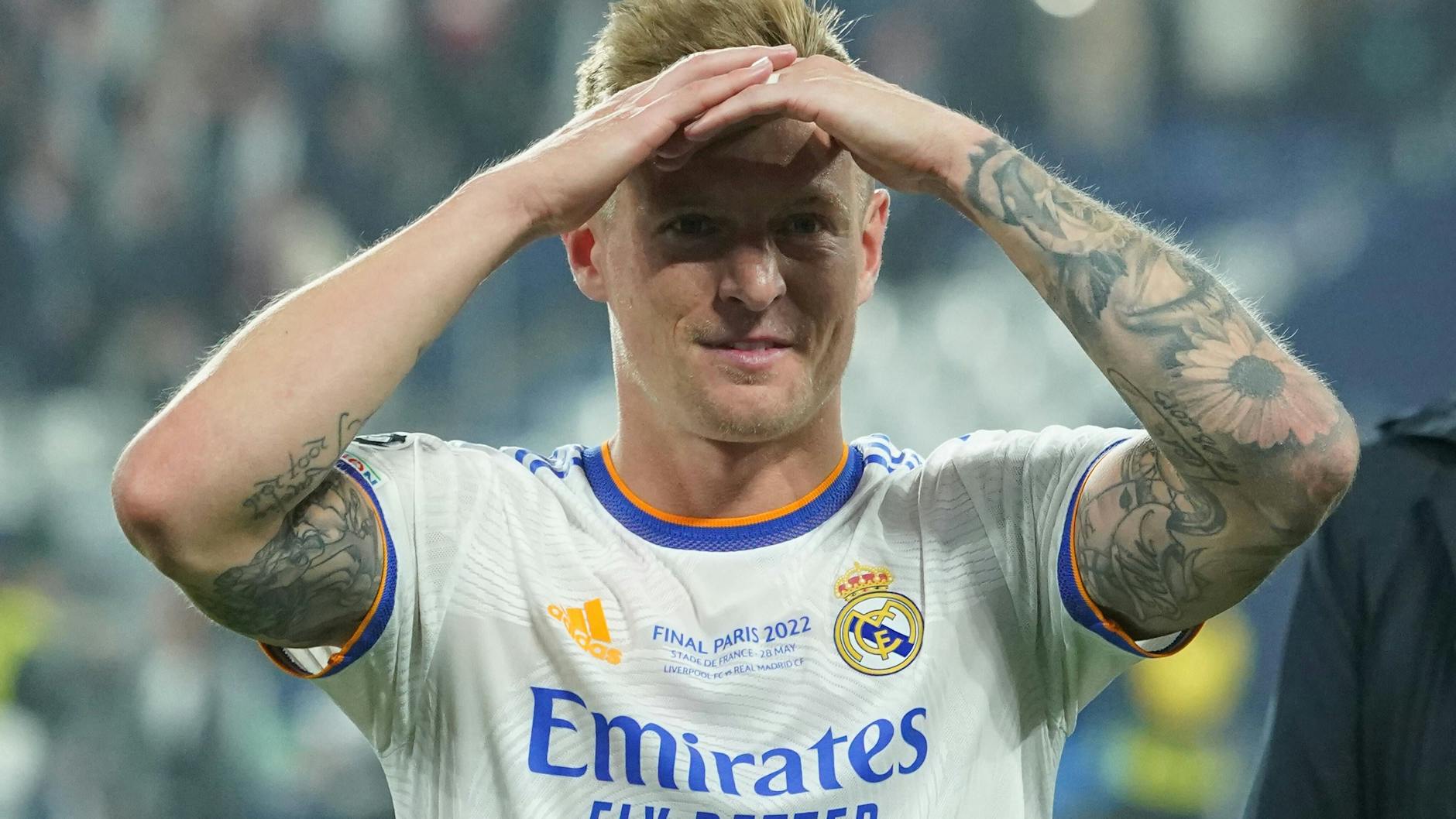 Toni Kroos nach dem Champions-League-Finale in Paris