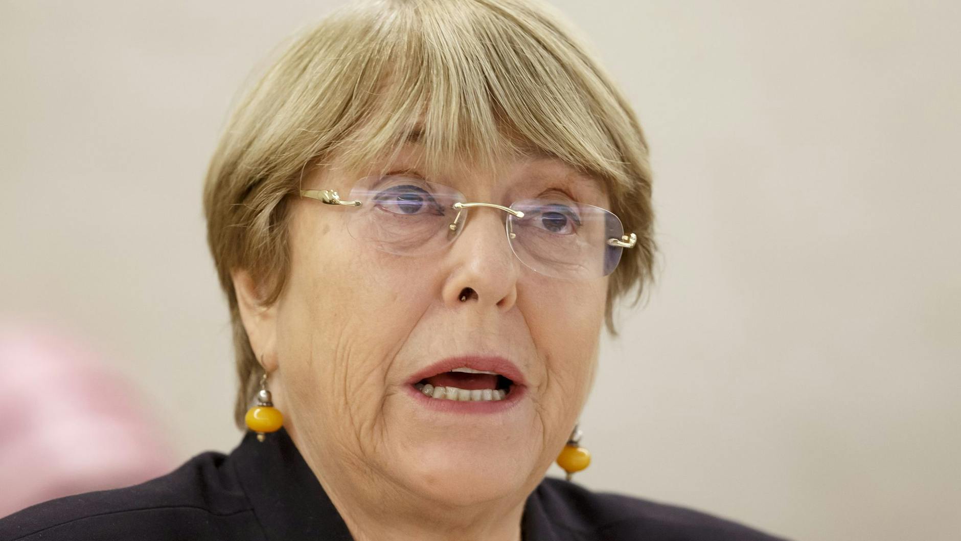 UN-Menschenrechtskommissarin Michelle Bachelet reiste nach China, um über die Politik gegenüber den Uiguren zu sprechen.