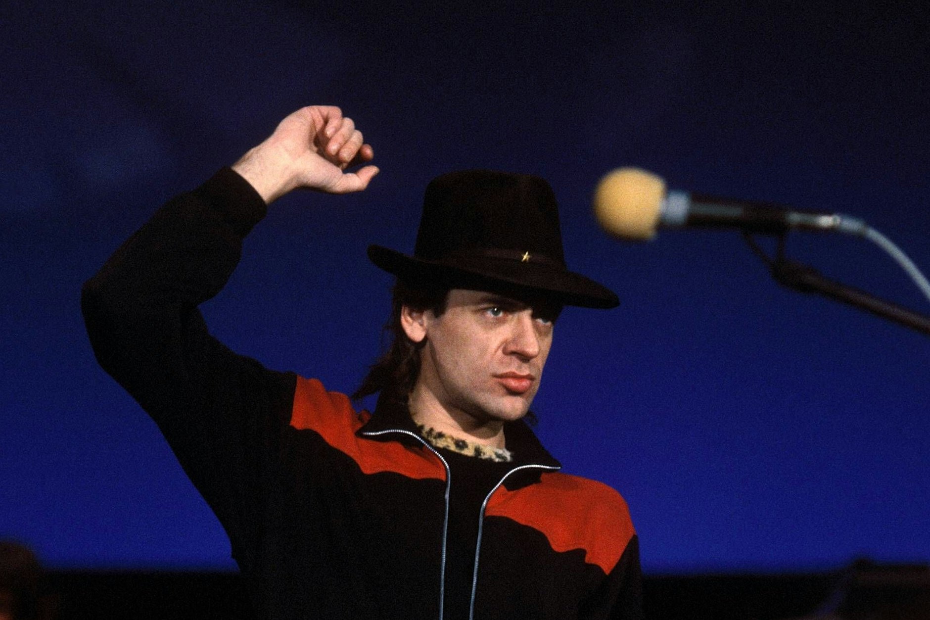 Udo Lindenberg im Palast der Republik anno 1983.