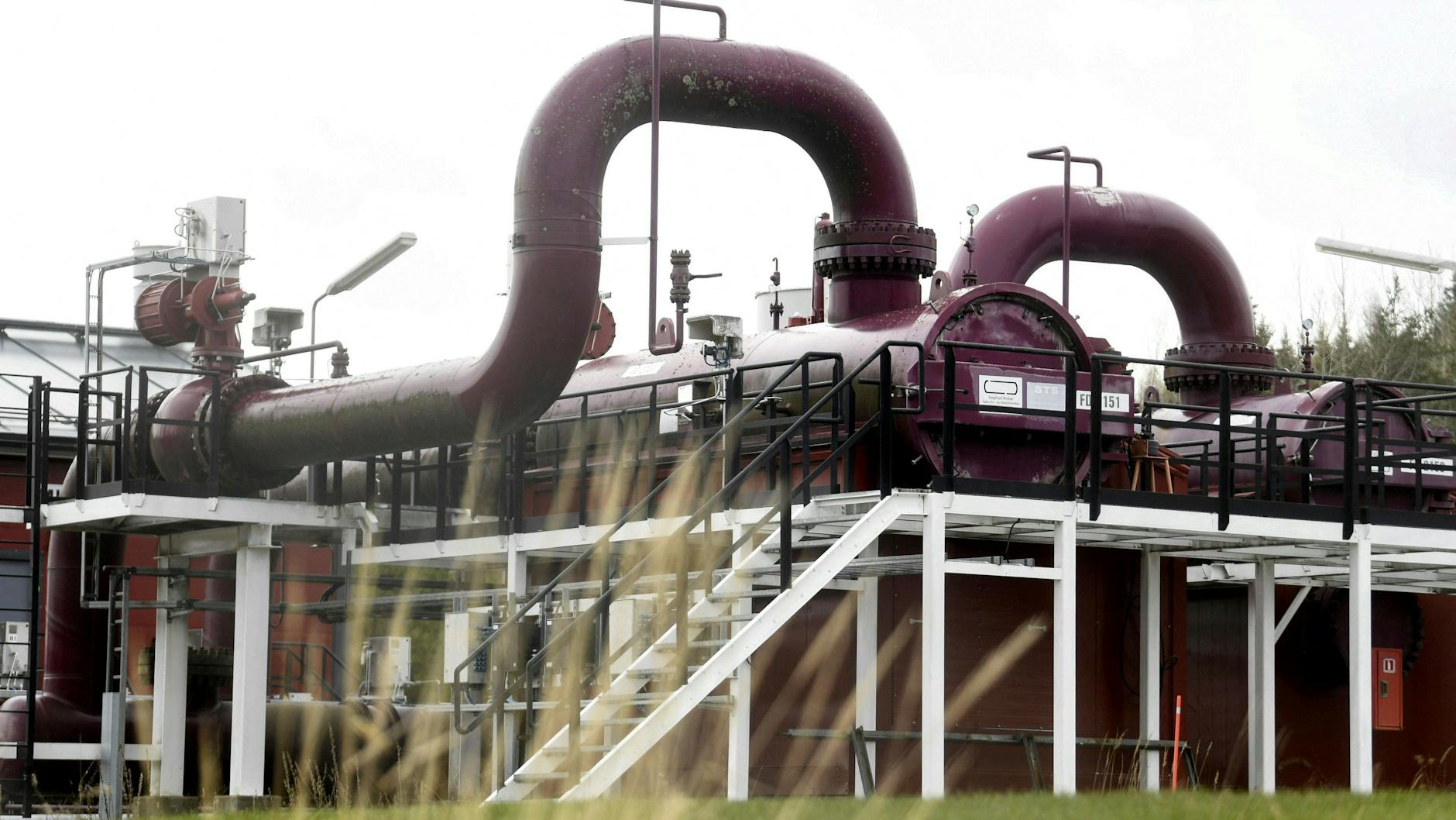 Gazprom stellt die Gaslieferungen in die Niederlande ein. (Symbolbild)