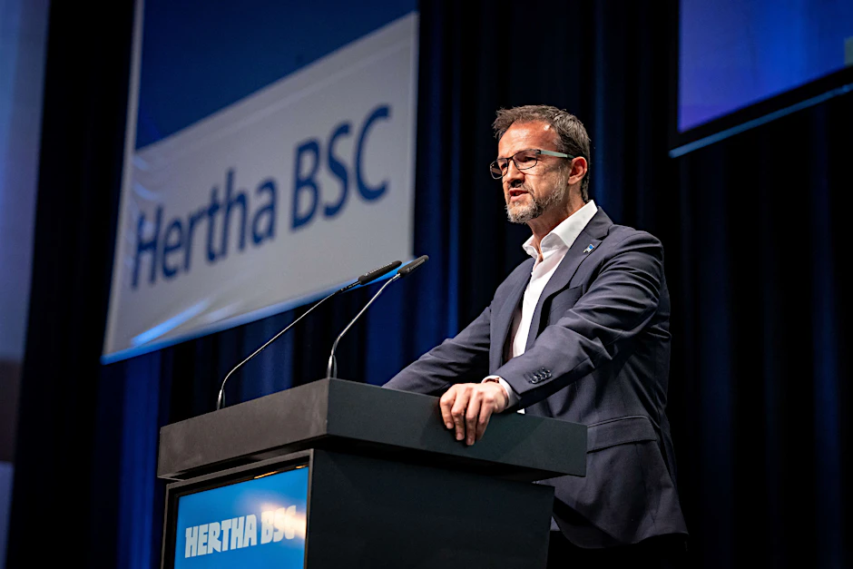 Sportchef Fredi Bobic sprach offen über interne Konflikte bei Hertha BSC, sieht den Klub aber auf einem guten Weg.