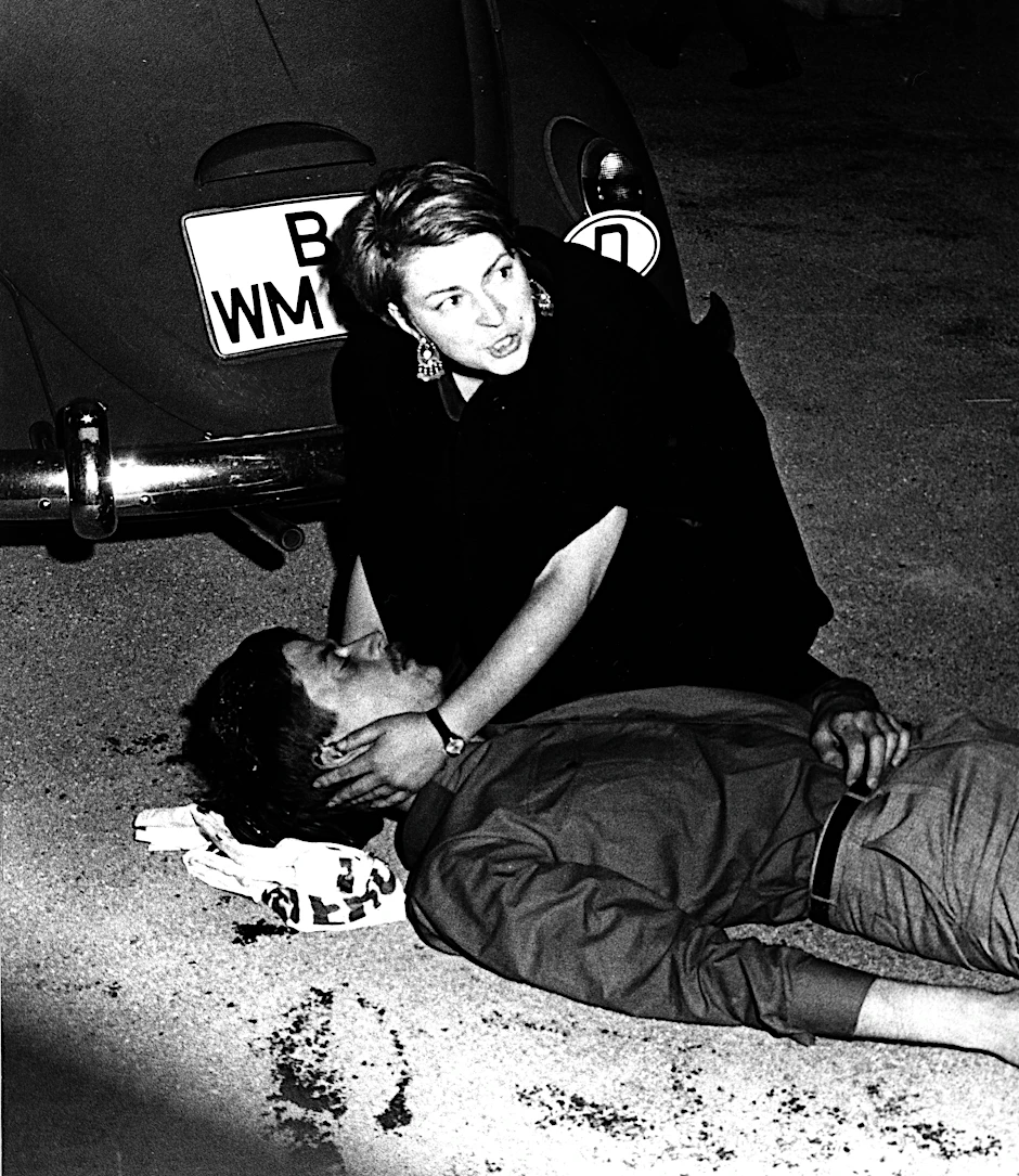 Berlin, 2.Juni 1967: Der Student Benno Ohnesorg nach den tödlichen Schüssen.