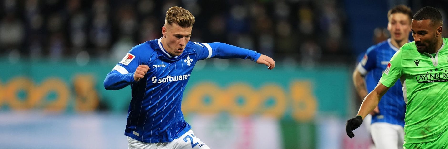 Schließt sich dem 1. FC Union Berlin an: Der Außenbahnspieler Tim Skarke (25) kommt ablösefrei aus Darmstadt.