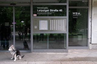 Wasserfall im Hochhaus an der Leipziger Straße: Defektes Ventil war im Juli 2021 geprüft worden