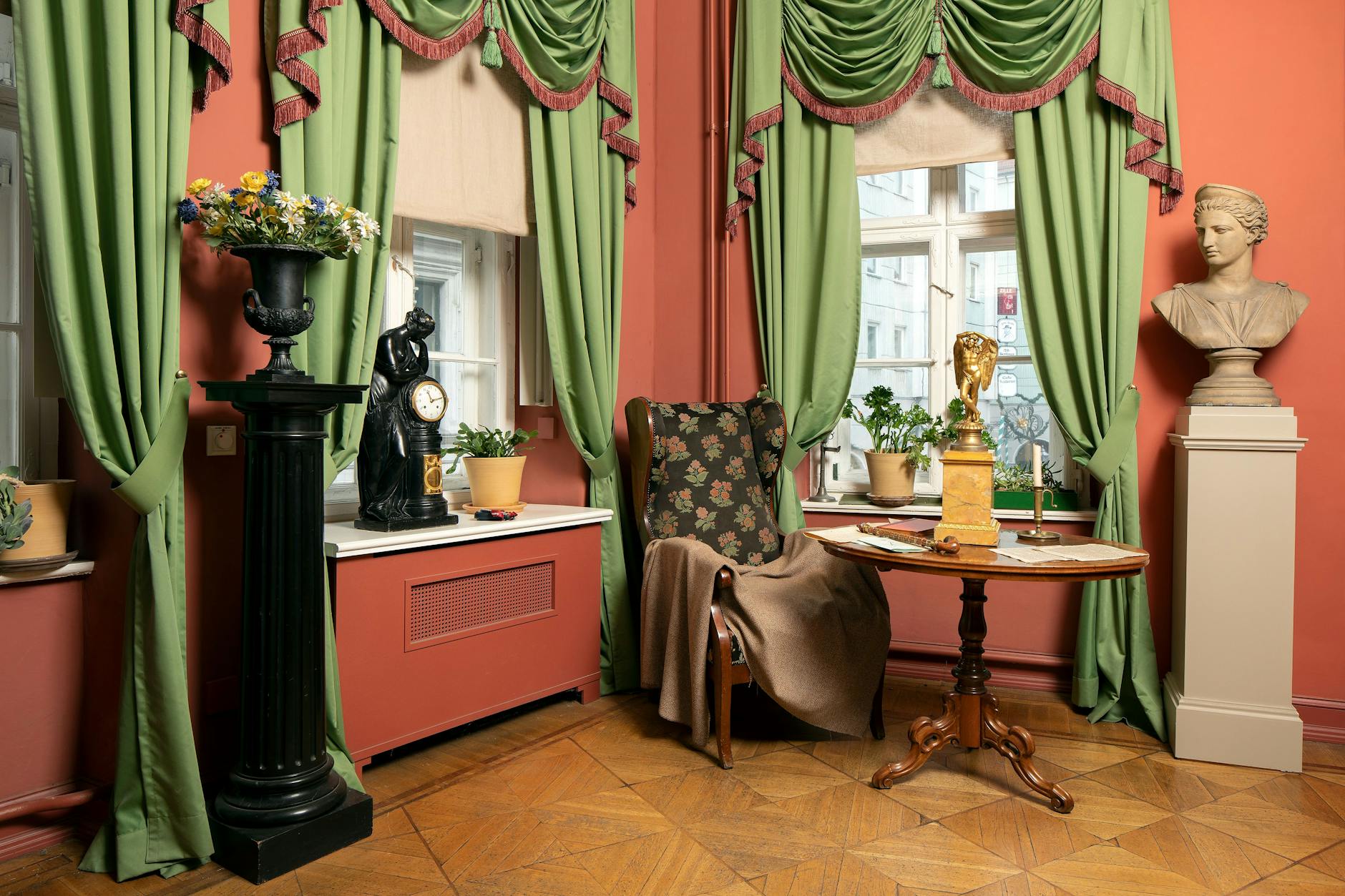 Geöffnet und wunderschön: Das Knoblauchhaus im Nikolaiviertel zeigt, wie man im Biedermeier lebte.