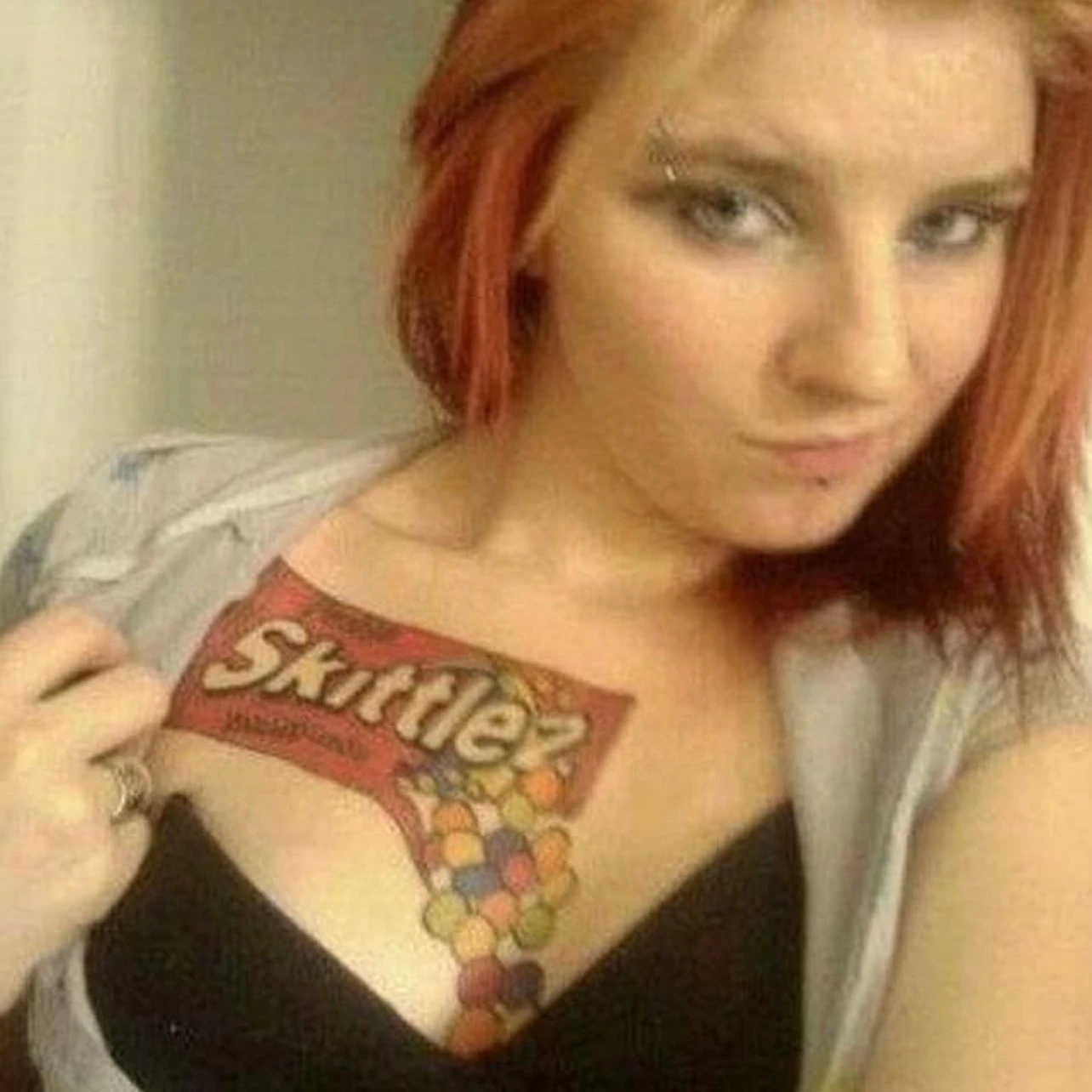 Gar nicht so süß…dieser „Skittles“-Fan