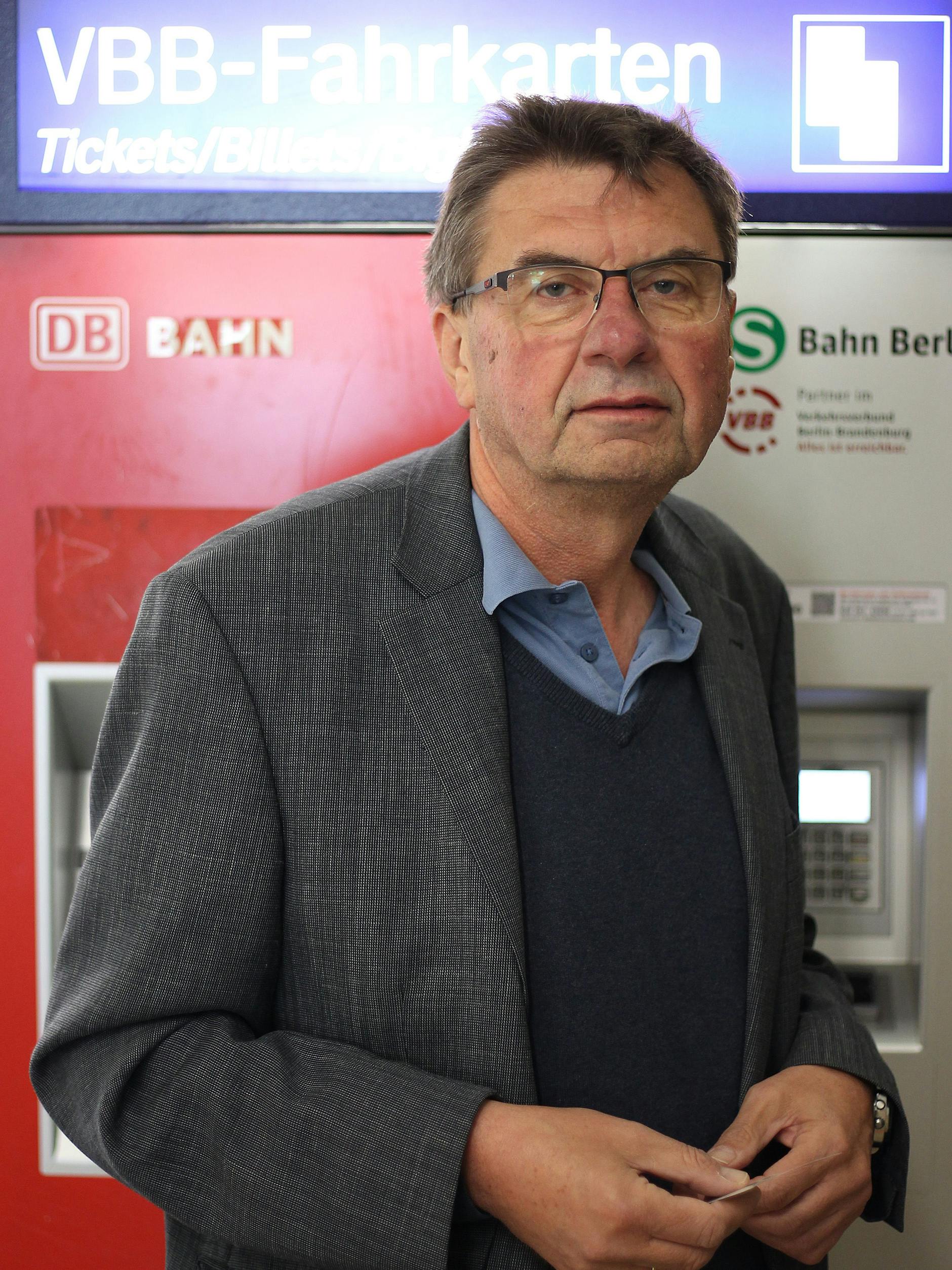 Franz Köpernick aus Bayern hat sich ein 9-Euro-Ticket gekauft.