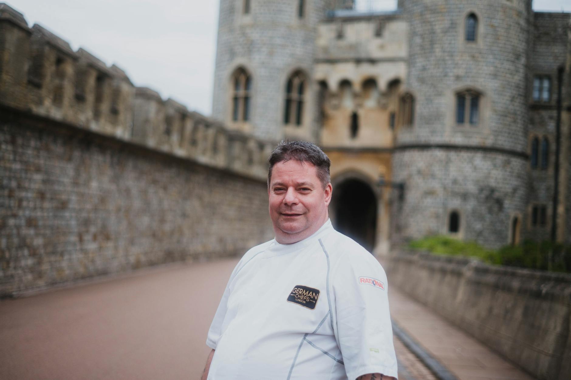 Koch Stefan Pappert auf Schloss Windsor