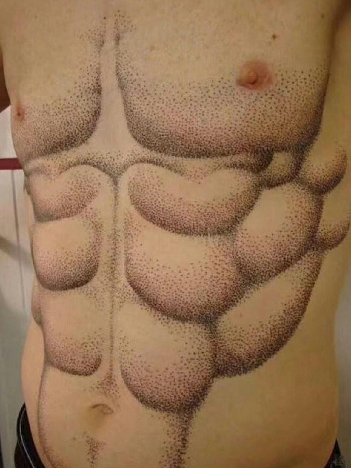 Wie das Sixpack wohl mit Bierbauch aussehen mag?