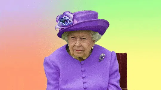 Eine echte Rainbow-Queen: Eine Farbe trägt die Queen allerdings besonders häufig …