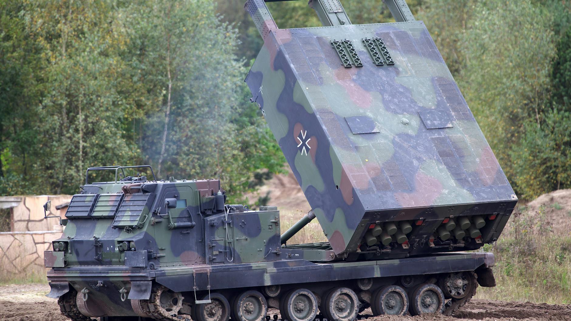 Mehrfachraketenwerfer der Bundeswehr.