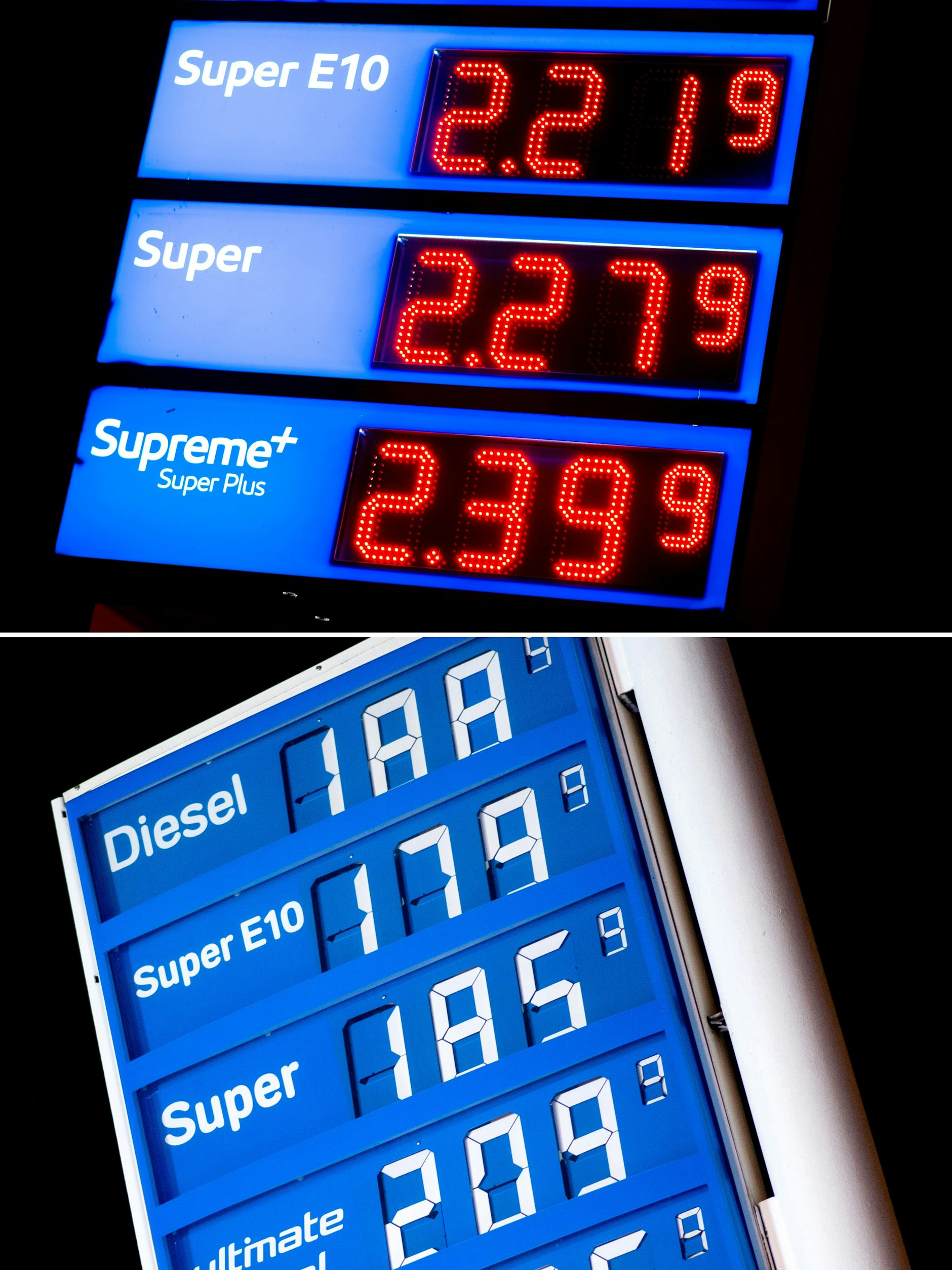 Die Spritpreise sind vielerorts gesunken - aber noch nicht überall.