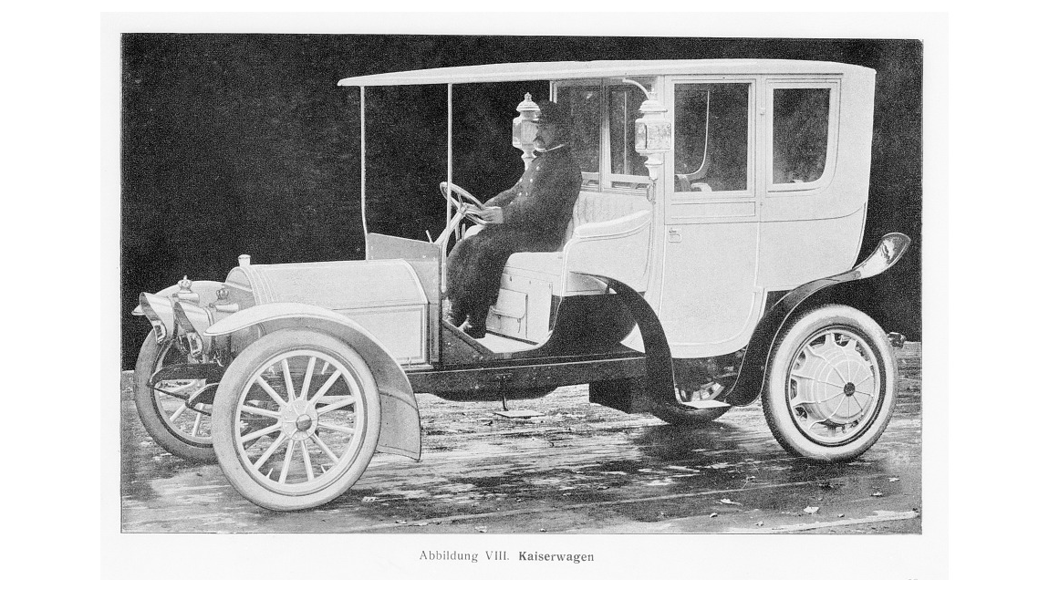 Er machte schon mehr her: der Kaiserwagen von Mercedes, um 1907, hier für den österreichischen Kaiser.