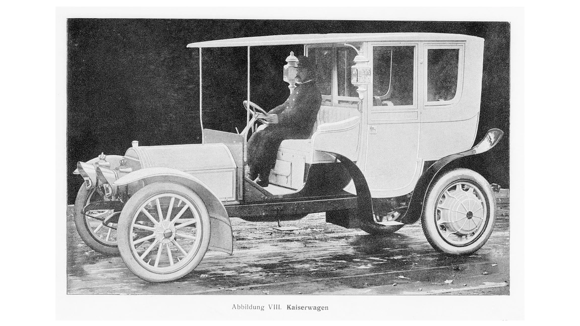 Er machte schon mehr her: der Kaiserwagen von Mercedes, um 1907, hier für den österreichischen Kaiser.