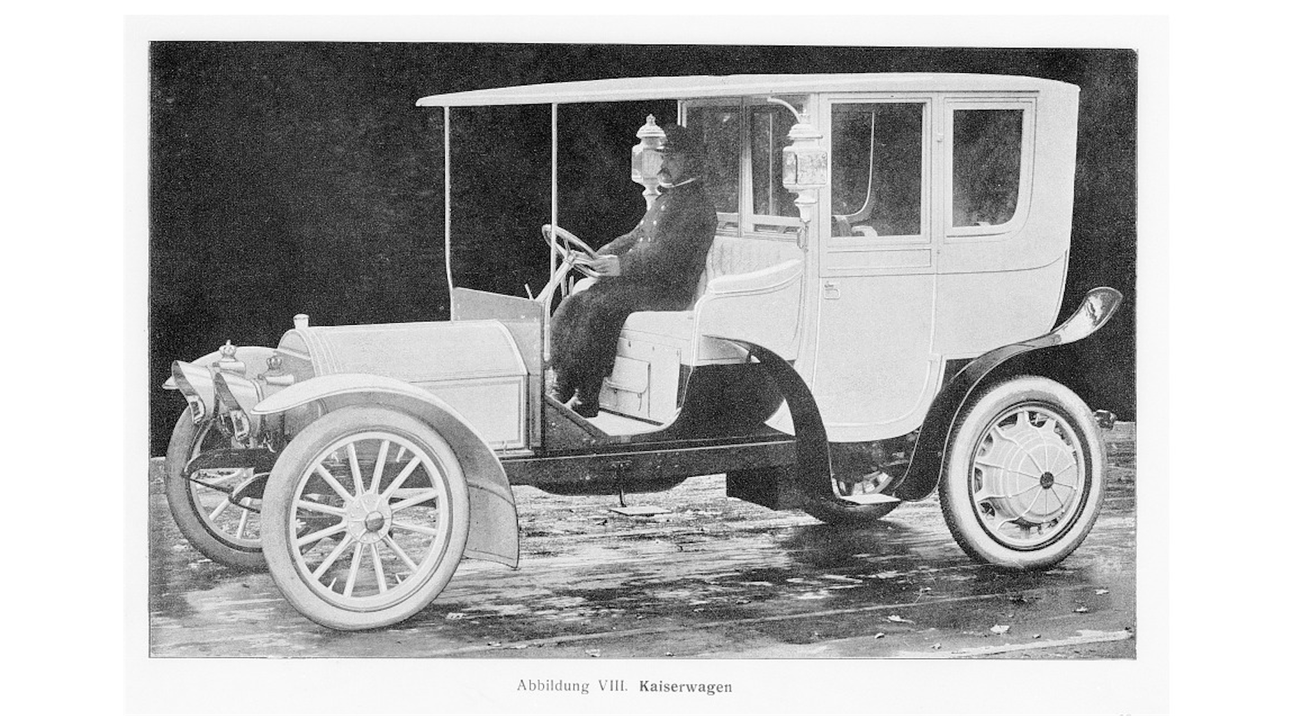 Er machte schon mehr her: der Kaiserwagen von Mercedes, um 1907, hier für den österreichischen Kaiser.