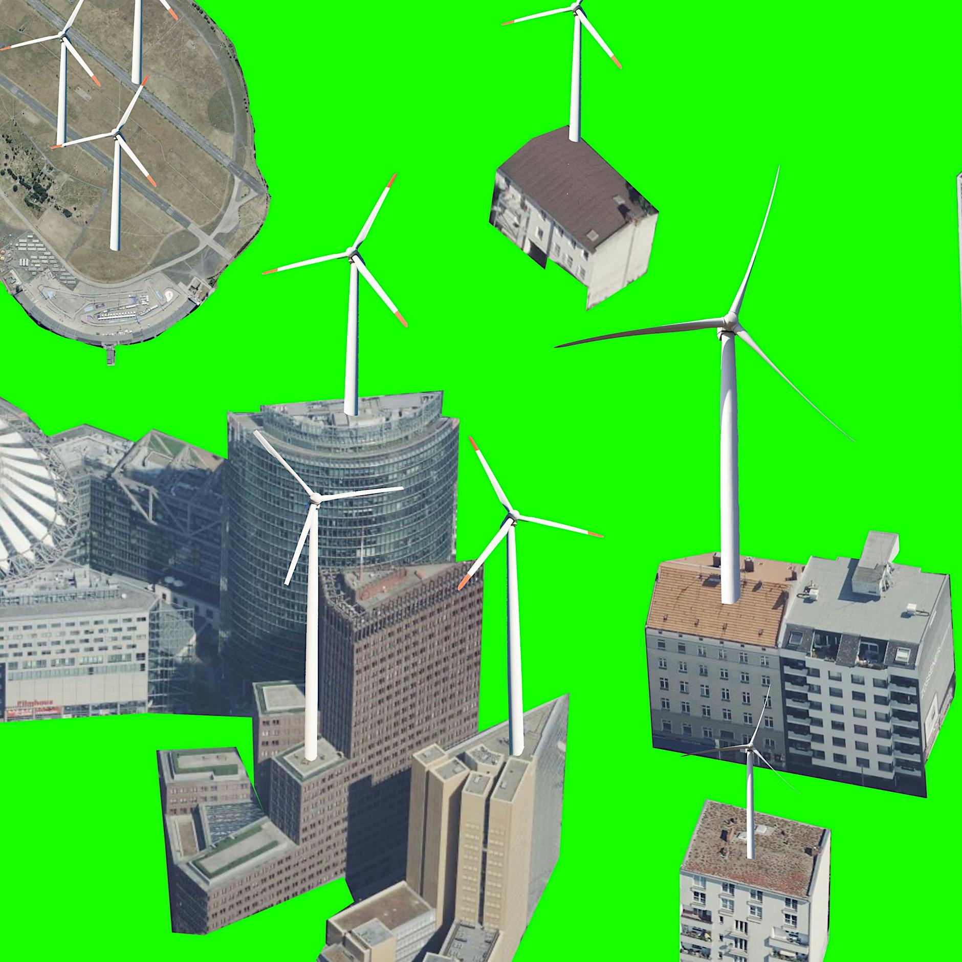 Berliner Grüne träumen von Windrädern auf Wolkenkratzern - und im Grunewald
