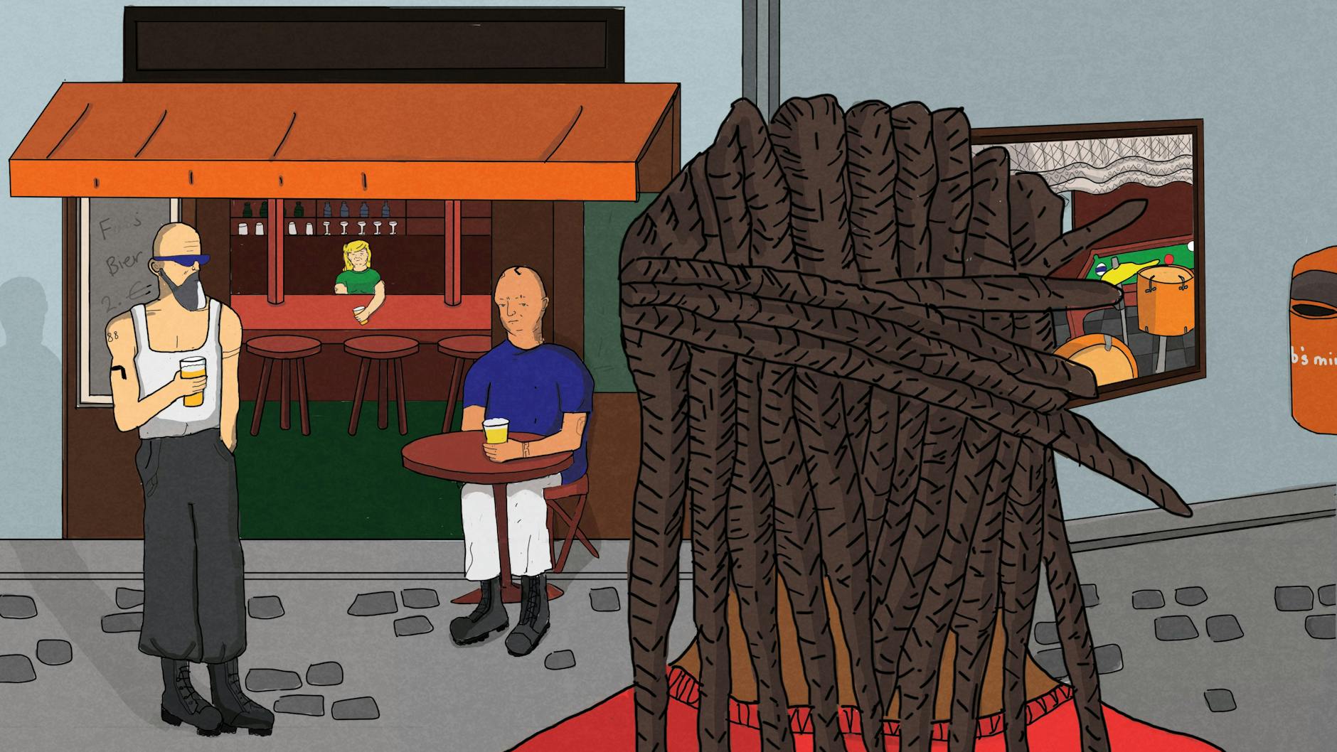 Am Tresen entspannt ein Bier trinken? Für unsere Autorin manchmal schwierig.