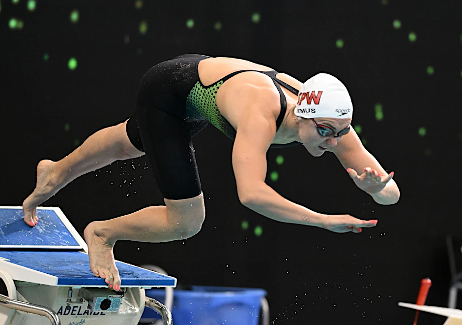 Verbesserte in Adelaide den den Weltrekord über 400-Meter-Freistil: Ariarne Titmus.  