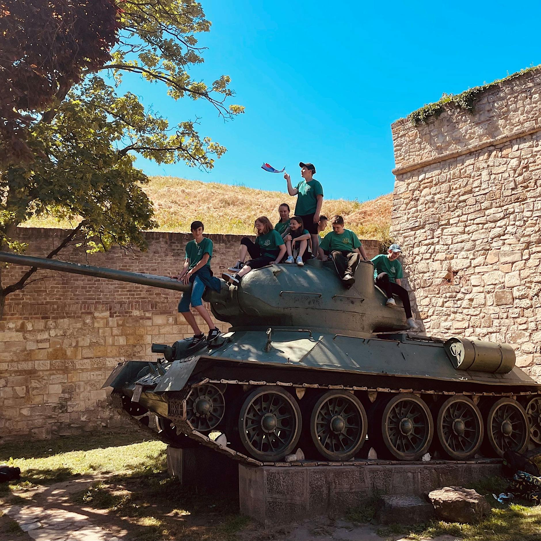 Für oder gegen Putin: In Belgrad gibt es beides zusammen