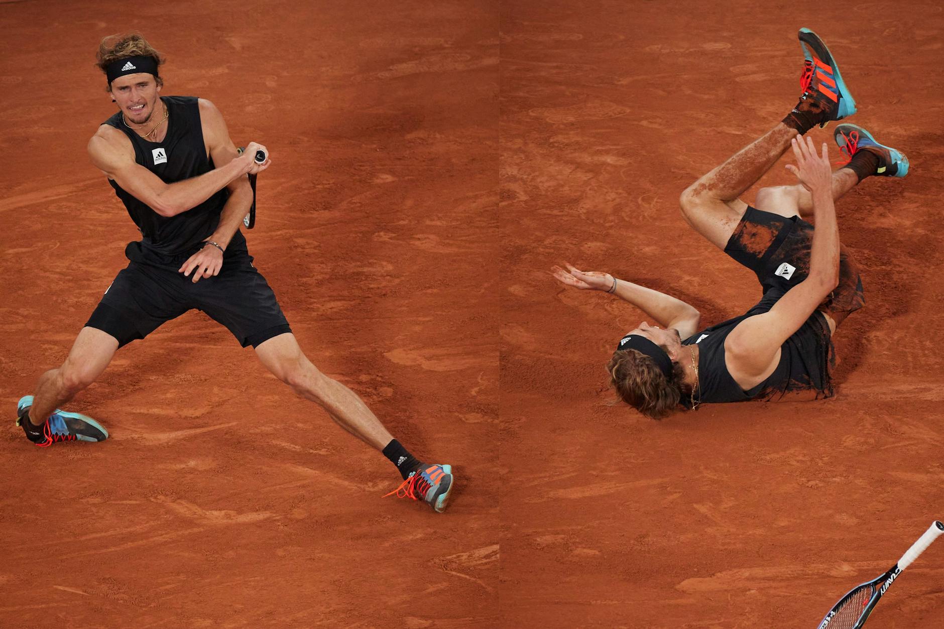 Alexander Zverevs dramatische Momente in Paris.