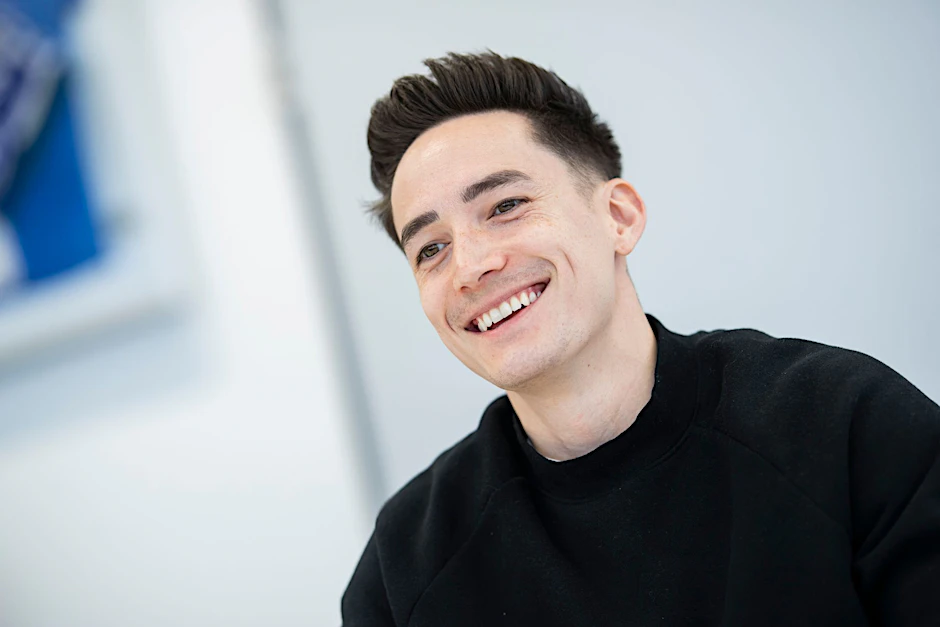 ARCHIV - Der deutsche Turner Marcel Nguyen feierte sein Comeback.  