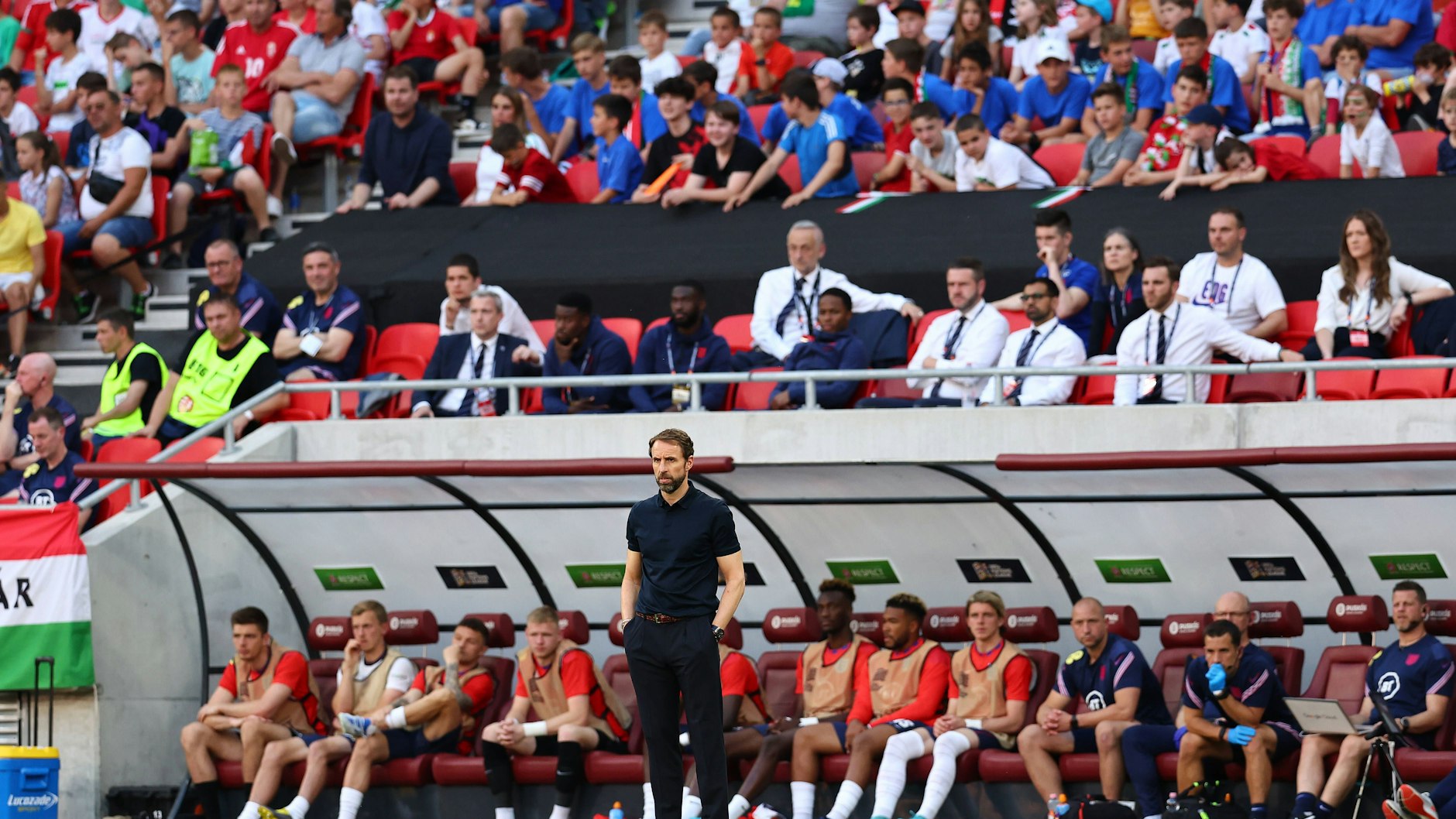 Ungarn nutzte gegen England ein Schlupfloch in den Regularien und ließ vor allem Kinder ins Stadion.