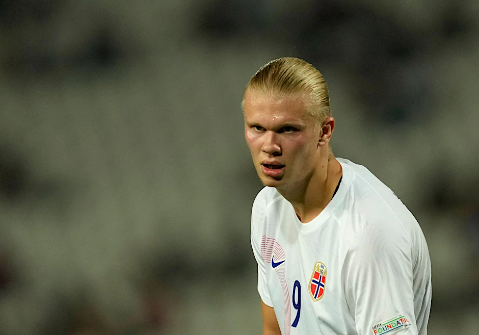 Fußballprofi Erling Haaland ist gekränkt.