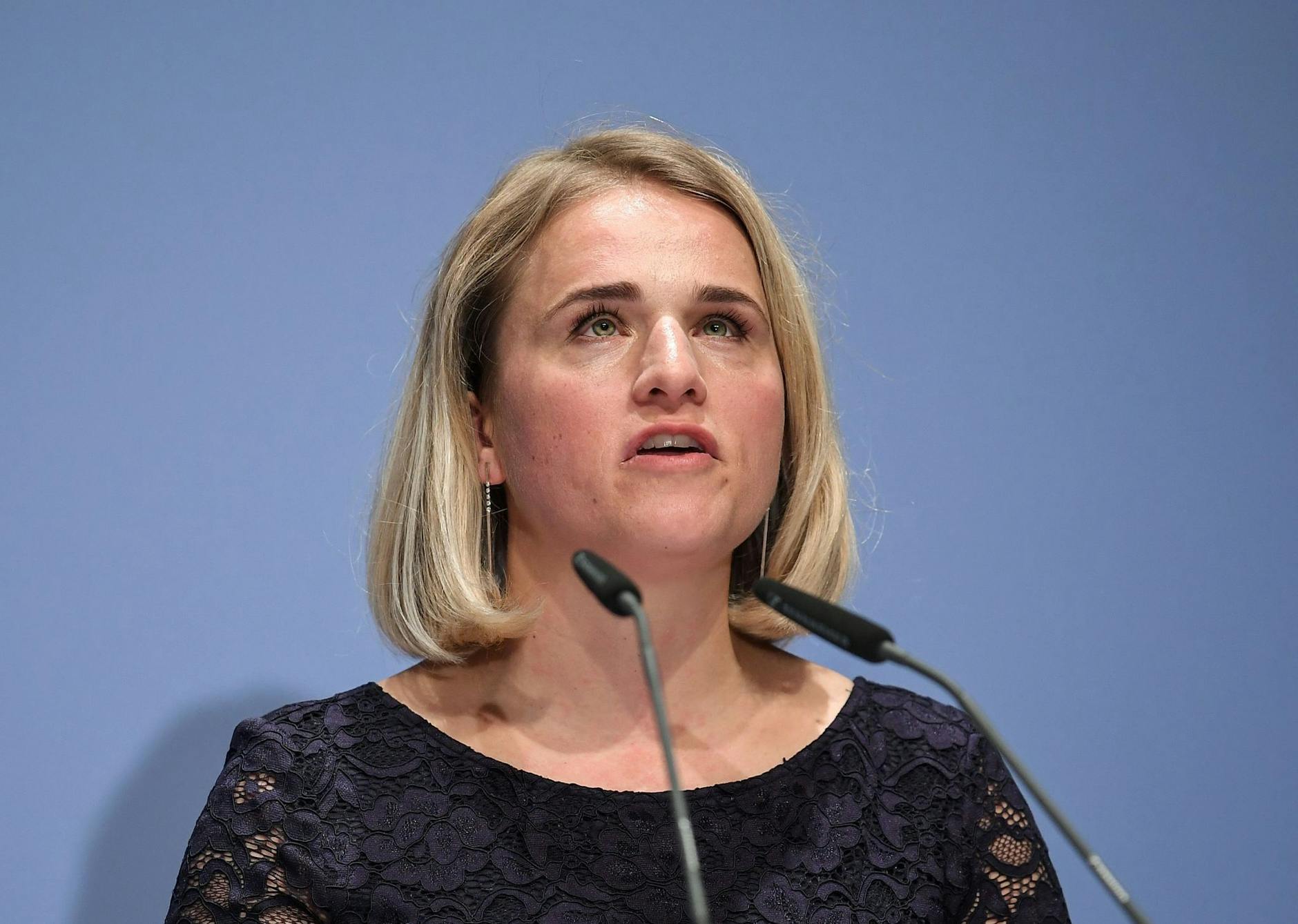 ARCHIV - VdK-Präsidentin Verena Bentele bei einer Veranstaltung in Berlin. dpa