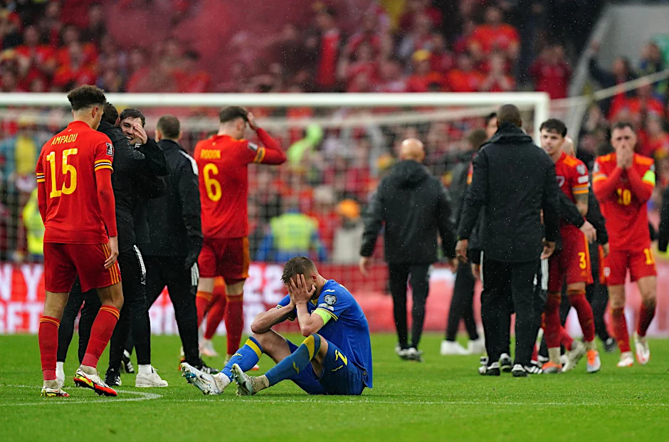 Wales feiert, aber die Ukraine hat die Qualifikation für die WM in Katar verpasst.