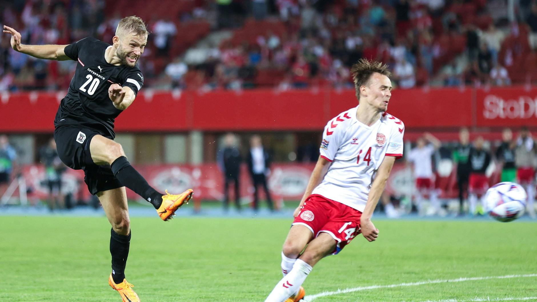Österreichs Konrad Laimer (23) spielt noch für RB Leipzig, könnte aber schon bald seinem Ex-Trainer Julian Nagelsmann zum FC Bayern folgen.