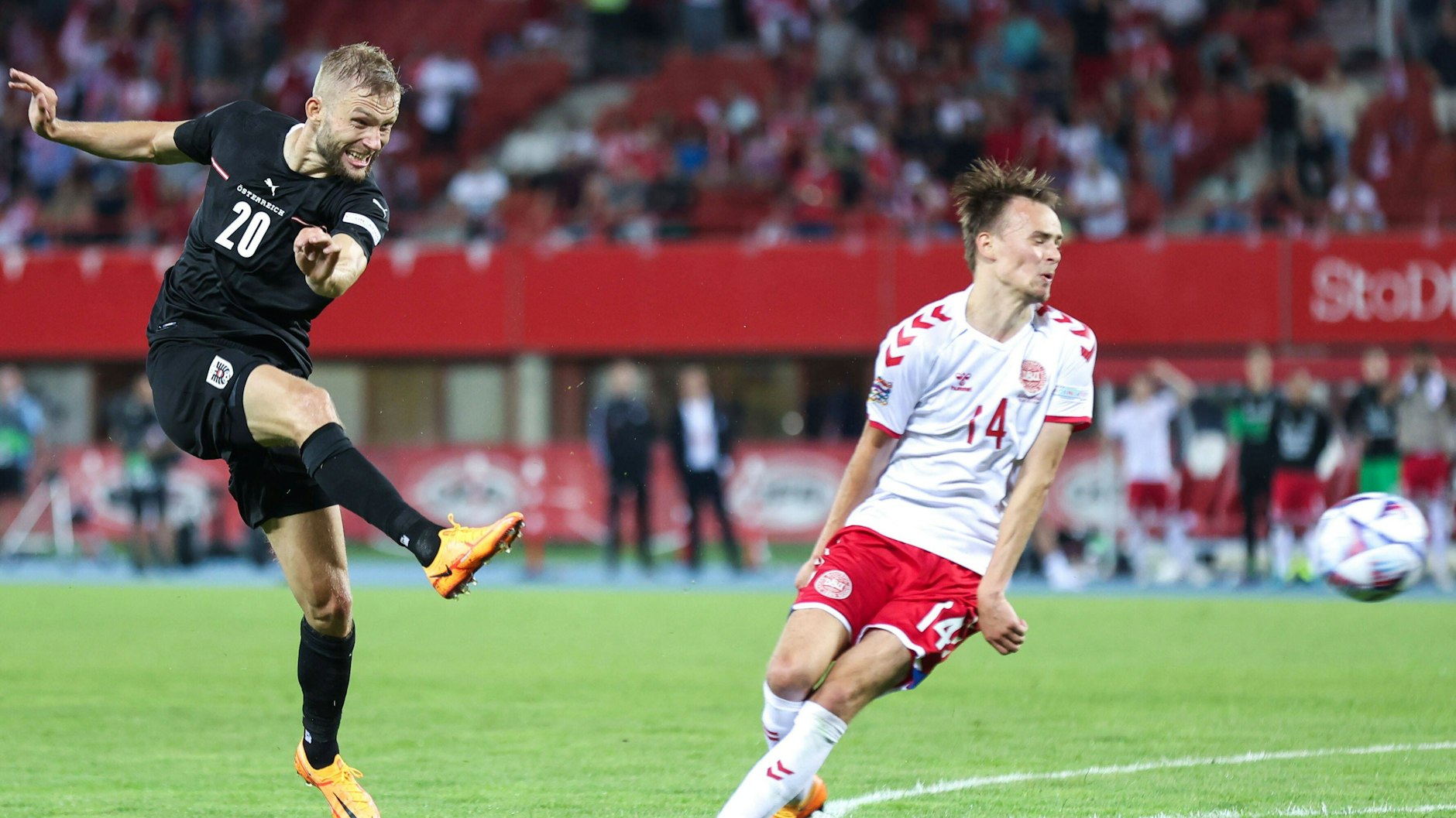 Österreichs Konrad Laimer (23) spielt noch für RB Leipzig, könnte aber schon bald seinem Ex-Trainer Julian Nagelsmann zum FC Bayern folgen.