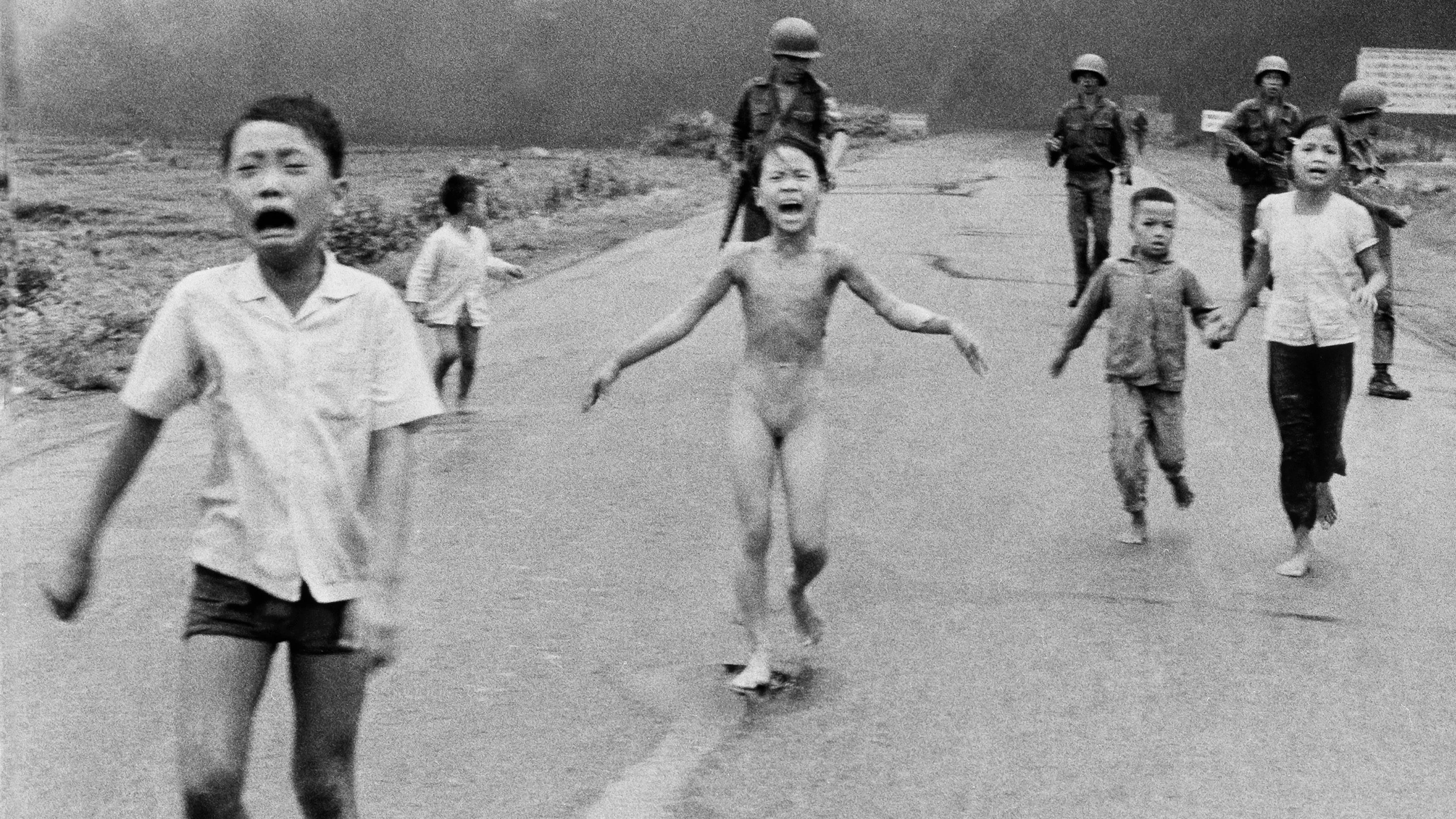 Das berühmte Foto des AP-Fotografen Nick Ut
