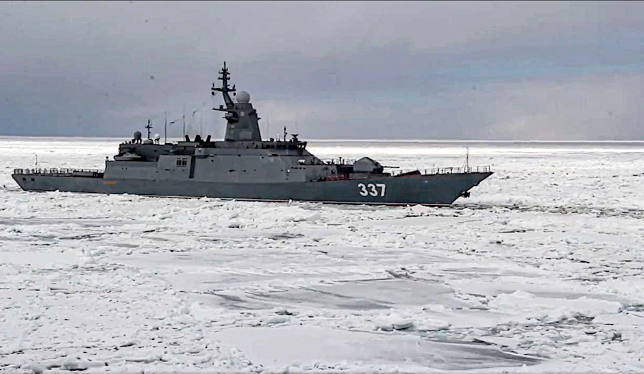 Russische Kriegsschiffe und U-Boot-Zerstörer befinden sich derzeit in der Ostsee. (Symbolbild)