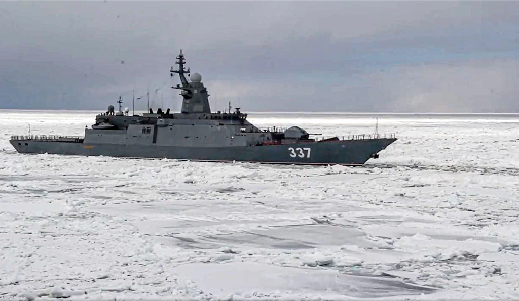 Russland hält Militärmanöver in der Ostsee ab