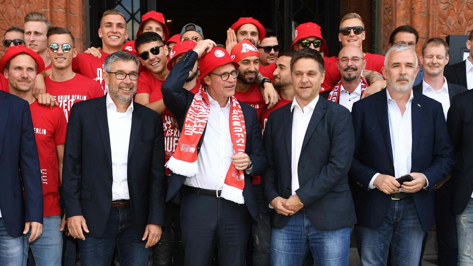 Die eisernen Macher arbeiten seit 2018 zusammen beim 1. FC Union und feierten 2019 den Aufstieg in die Bundesliga.