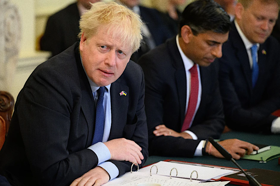 «Ein extrem gutes, positives, abschließendes und deutliches Ergebnis»: Premier Boris Johnson.  