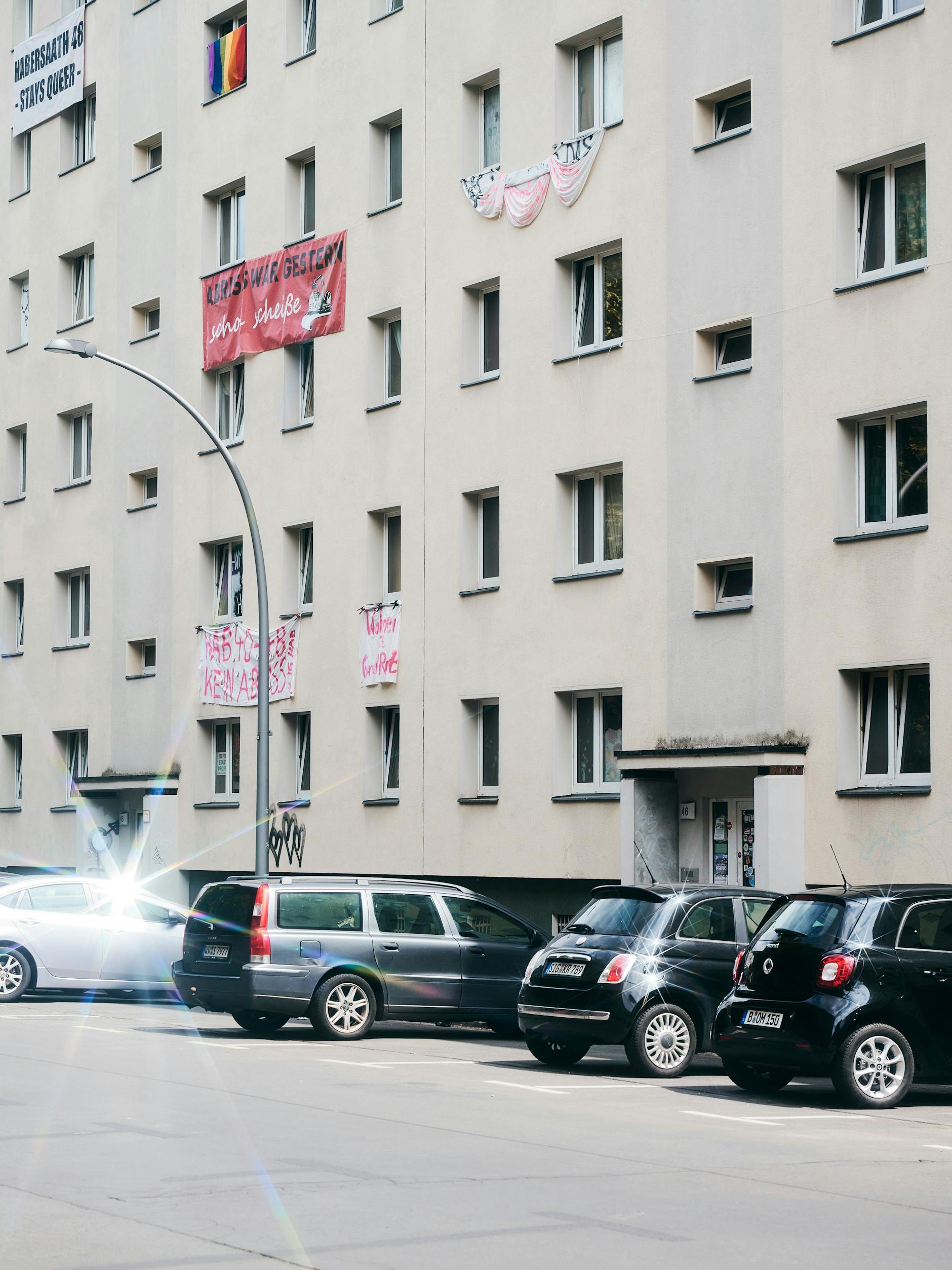 Das ehemalige Charité-Haus in der Habersaathstraße