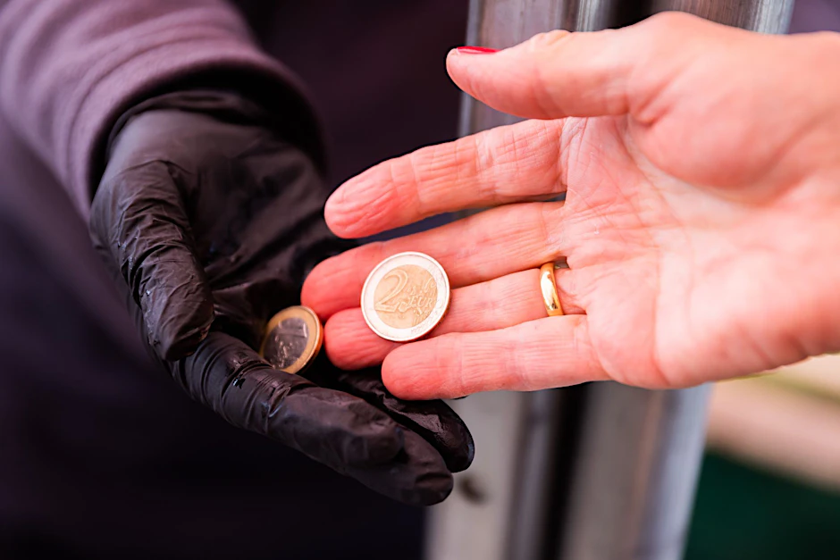 Die hohe Inflation sinkt die Zahlungsfähigkeit der Bundesbürger. Ein Symbolbild.