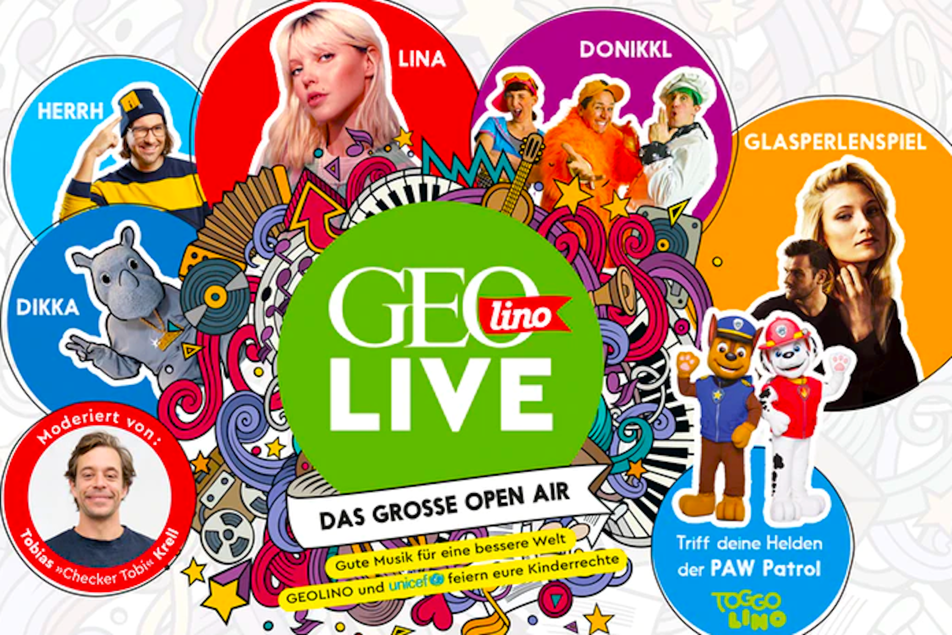 Sommerspaß für die ganze Familie: Open Air Feeling beim&nbsp;Geolino Live Open Air 2022!