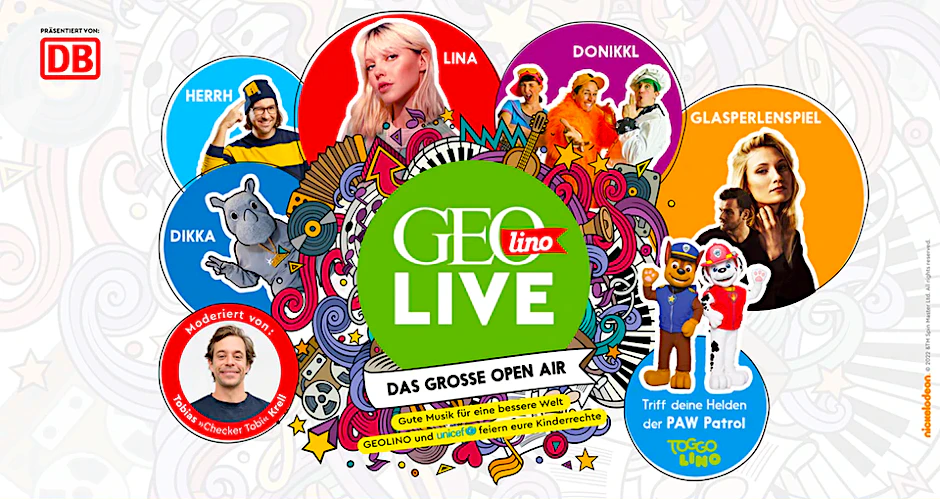 Sommerspaß für die ganze Familie: Open Air Feeling beim&nbsp;Geolino Live Open Air 2022!