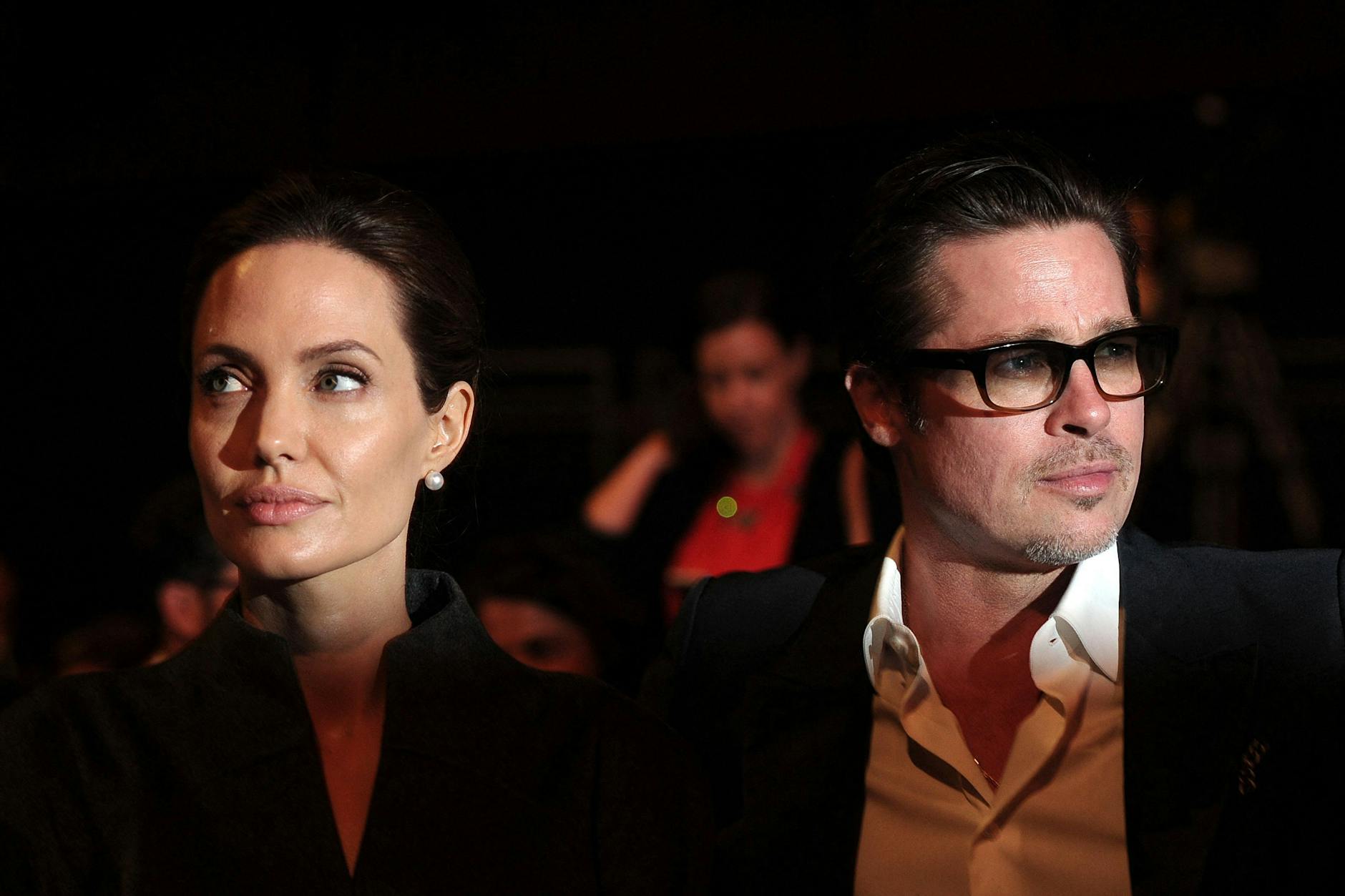 Kein Versöhnungsweinchen wird hier geschlürft: Angelina Jolie und Brad Pitt (hier auf einem Bild im Jahr 2014)