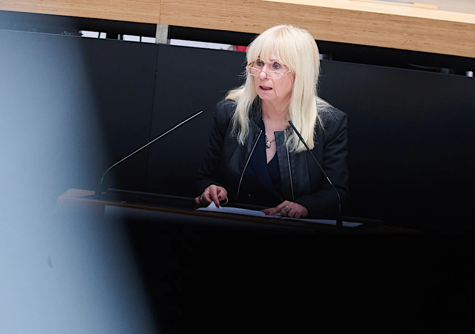 ARCHIV - Iris Spranger (SPD), Senatorin für Inneres, Digitalisierung und Sport.  