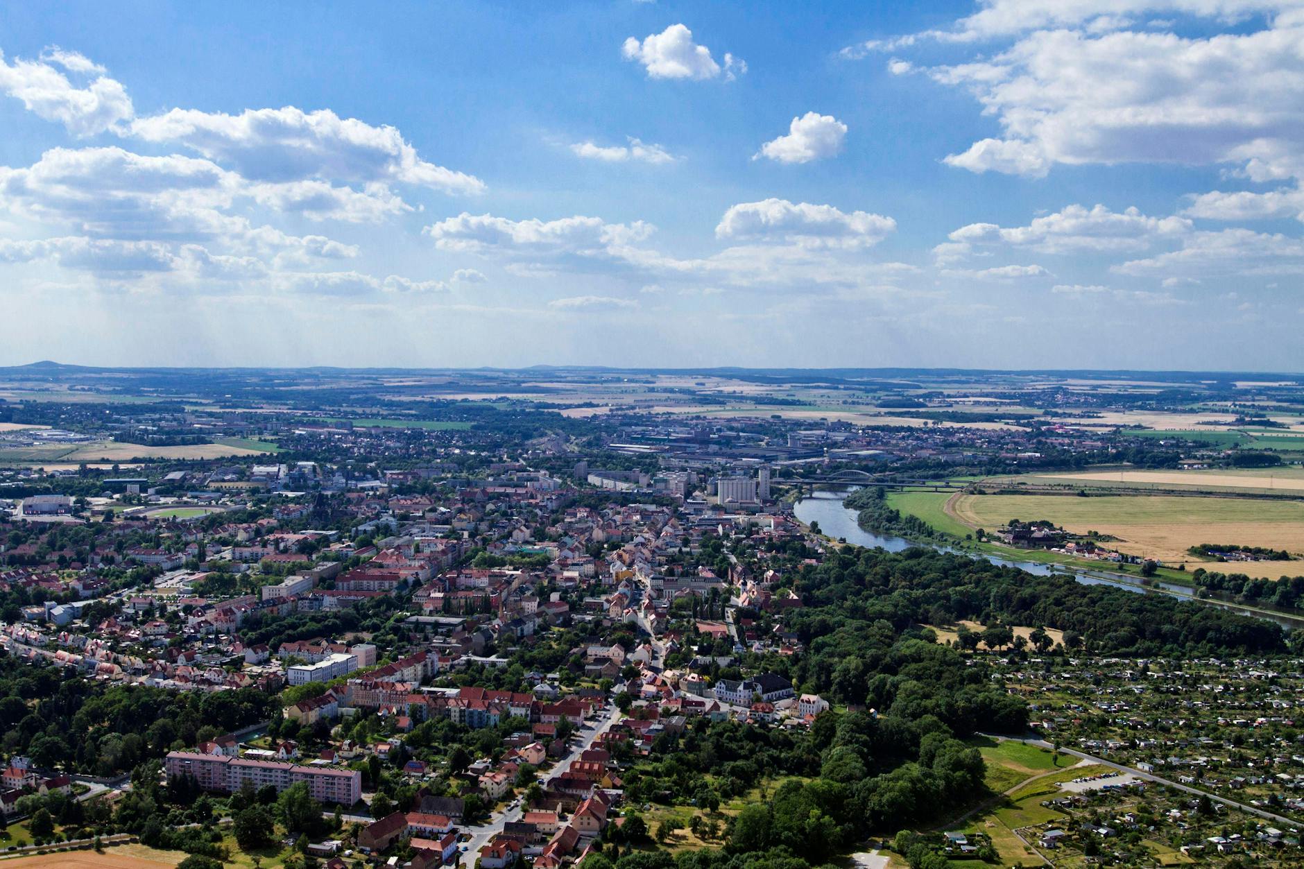 Hier in Riesa kam es zu der unfassbaren Tragödie,