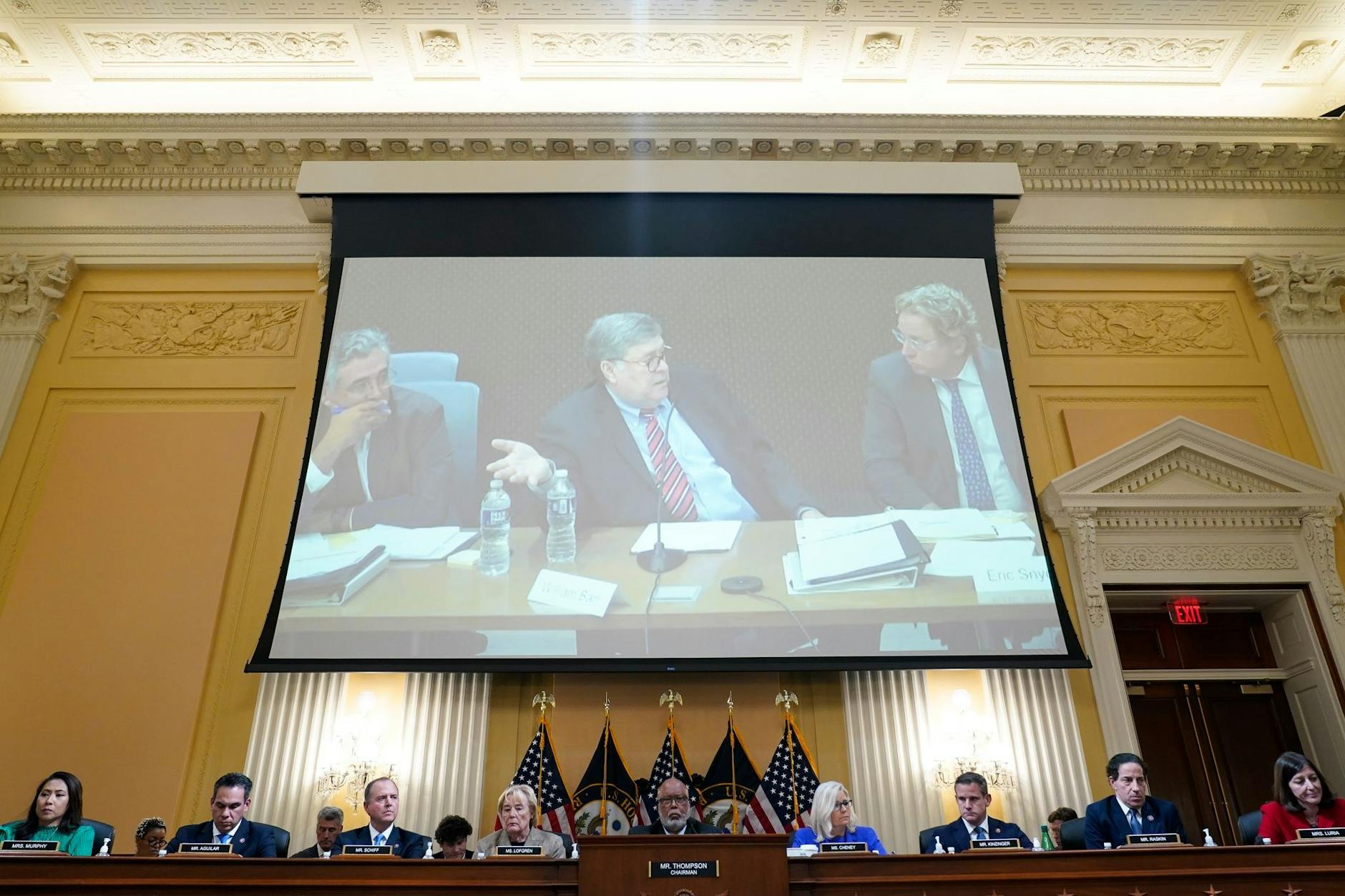 William Barr hält Donald Trumps Wahlbetrugsideen für «verrückt».